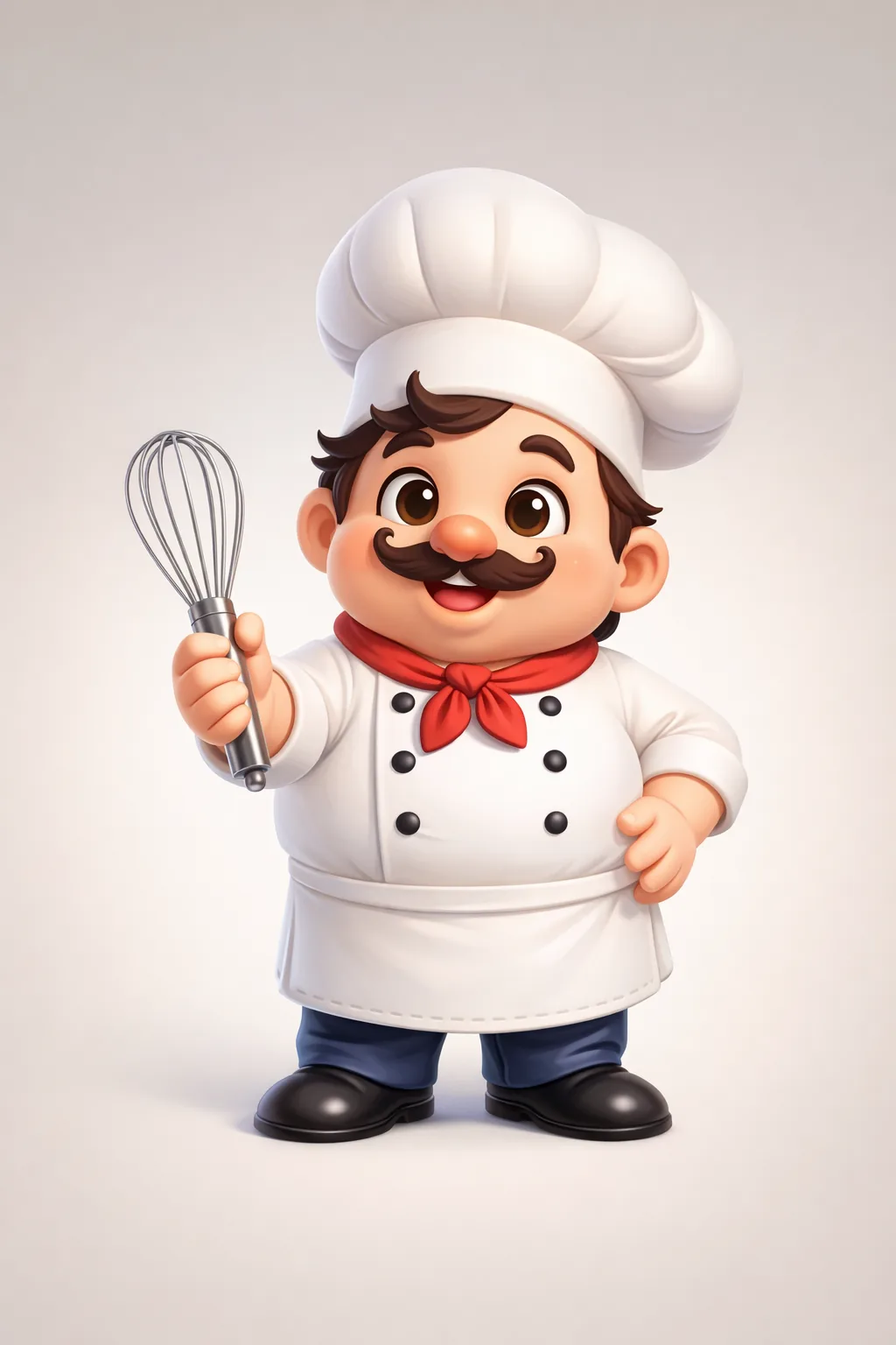 Gaston, the Chef Gaston mascot